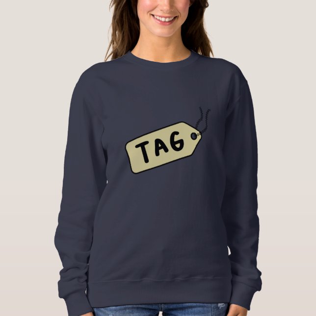 Taggning är det viktigaste t shirt (Framsida)