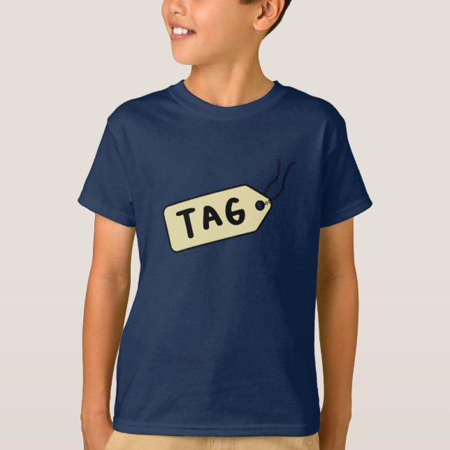 Taggning är det viktigaste t shirt (Framsida)