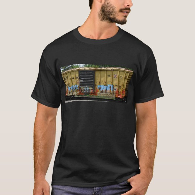 Tåggrafitti T Shirt (Framsida)