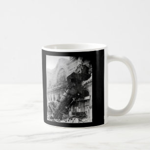 Tåghaveri på Montparnasse, järnvägkatastrof Kaffemugg