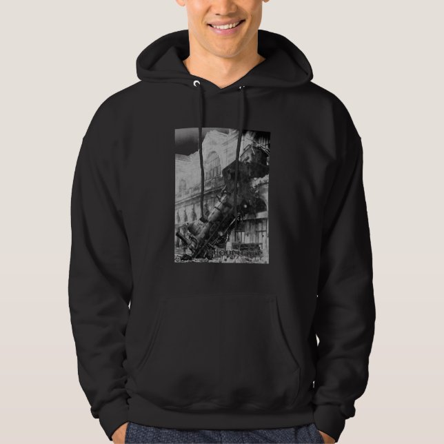 TåghaveriHoodie Tröja Med Luva (Framsida)