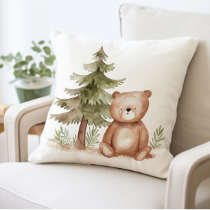 Tågkli med Pillow Gräs Träd, trädjur Kudde