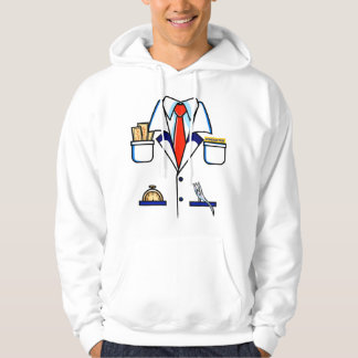 Tågkonduktörskostym Män Kvinnor Barn Pojkar Uttryc Hoodie