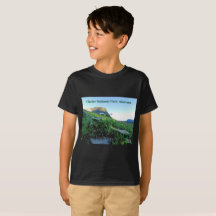 TAGLESS®-T-Shirt för Kids Glacier National Park