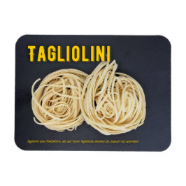 Tagliolini Italienisches Restaurant Rezept zutat Magnet