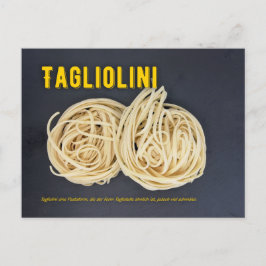 Tagliolini Italienisches Restaurant Rezept zutat Vykort