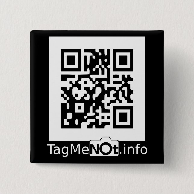 TagMeNot knäppas Knapp (Framsida)