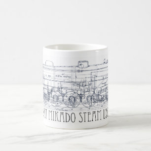TÅGMOTOR KAFFEMUGG