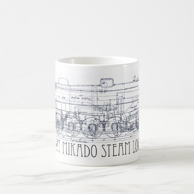 TÅGMOTOR KAFFEMUGG (Center)