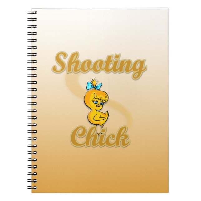 Tagning av Chick Anteckningsbok Med Spiral (Framsidan)