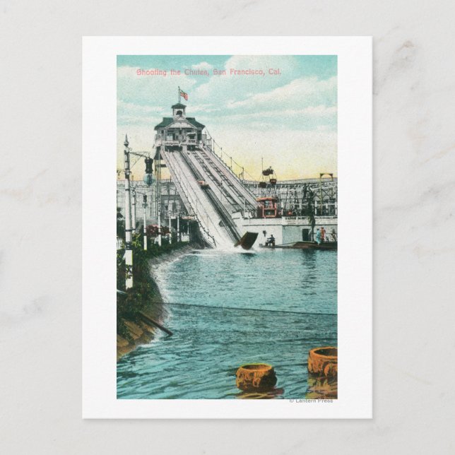 Tagning av schutes vykort (Framsida)