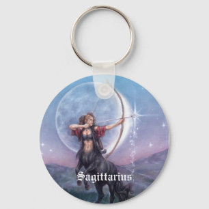 Tagning av stjärnor - Sagittarius - Nyckelkedja Nyckelring