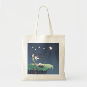 Tagning av stjärnor - Skapa Önskemål Tote Bag Tygkasse
