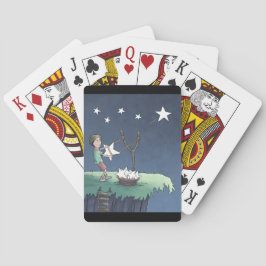 Tagning av stjärnor - Skapande av Önskemål-uppspel Casinokort