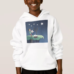 Tagning av stjärnor - Skapande Önskemål Hoodie T Shirt