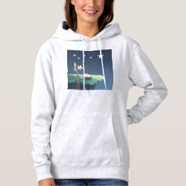 Tagning av stjärnor - Skapande Önskemål Hoodie T Shirt