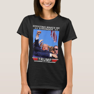 Tagning gör mig starkare Donald Trump 2024 T Shirt