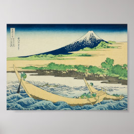 Tagonourabukten nära Ejiri på Tokaido Poster