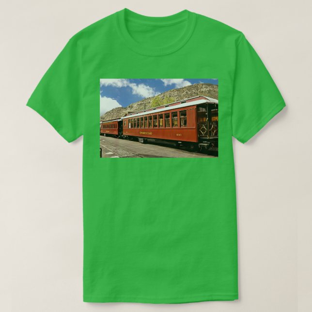 Tågpersonbilar i Durango och Silverton 1 T Shirt (Design framsida)