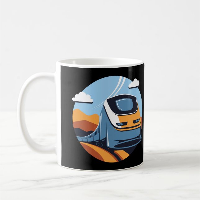 Tågresor Kaffemugg (Vänster)