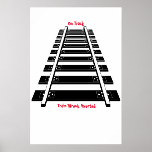 Tågspårsposter Poster