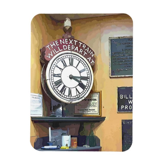 TÅGSTATIONER MAGNET (Vertikal)
