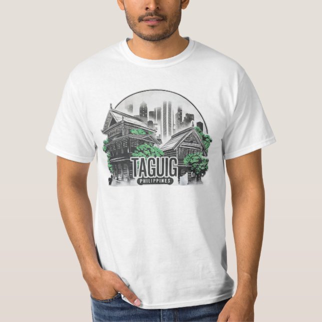 Taguig City Filippinerna T Shirt (Framsida)