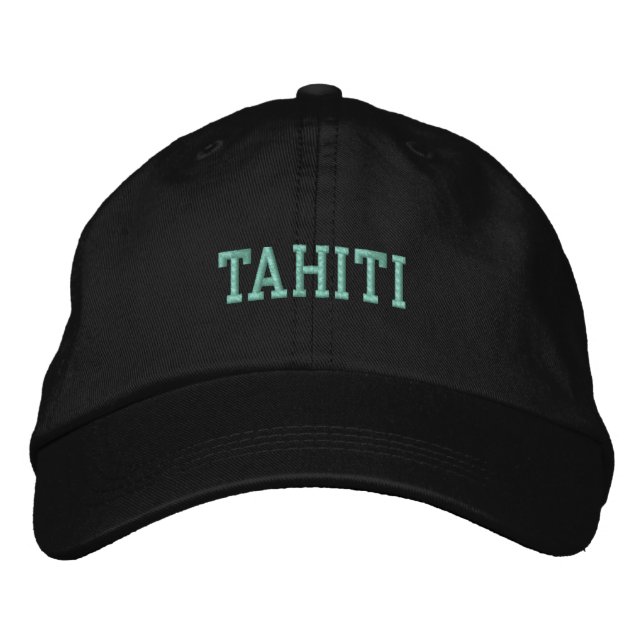 TAHITI 1-sockel Broderad Keps (Framsida)