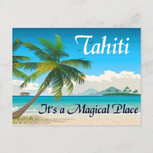 Tahiti är ett vykort för Ställe i magic
