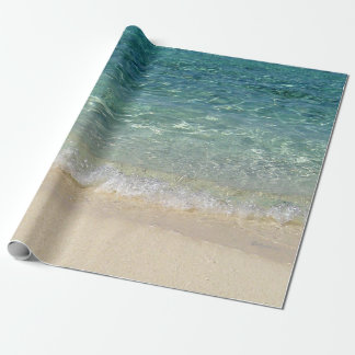 Tahiti Blue Tropical Vatten Presentpapper