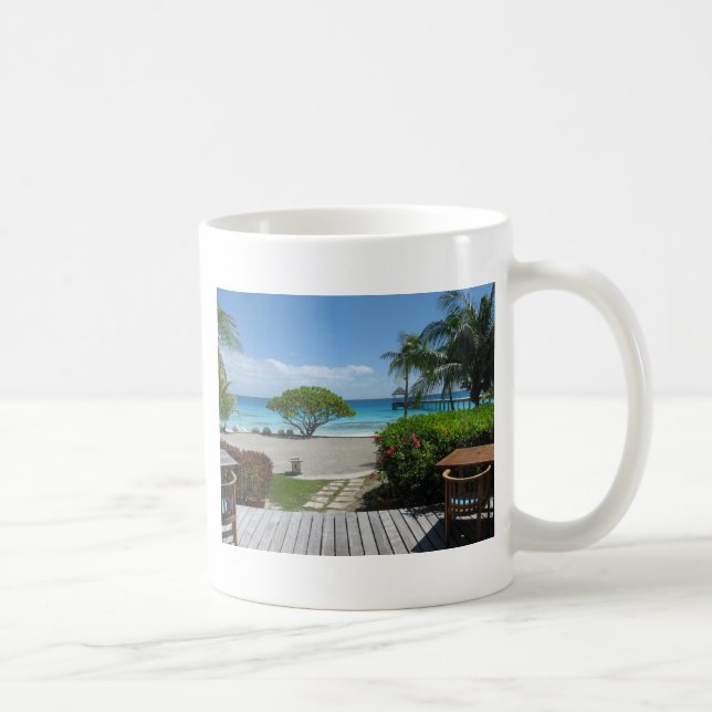 Tahiti flykt kaffemugg (Höger)