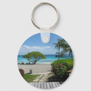 Tahiti flykt nyckelring