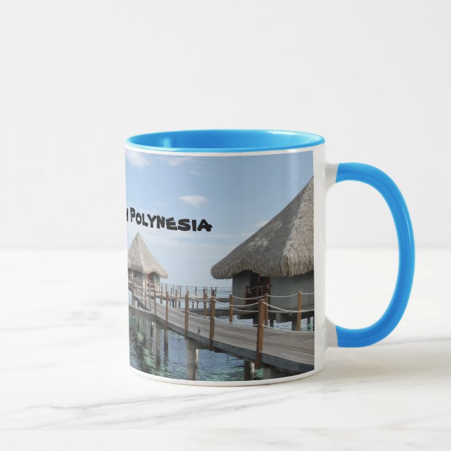 Tahiti franska Polynesia Mugg (Höger)