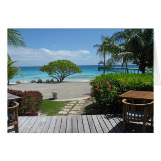 Tahiti Getaway Hälsningskort