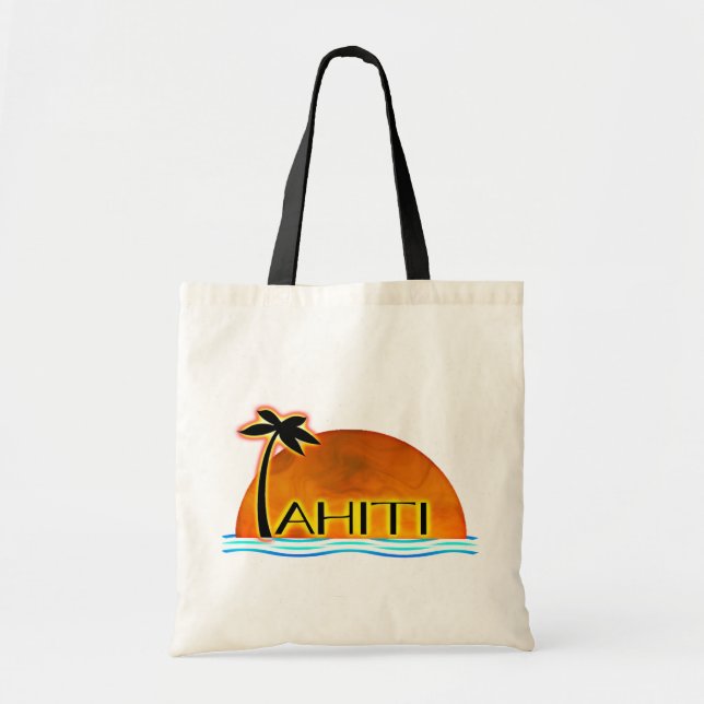 Tahiti hänger lös tygkasse (Framsidan)