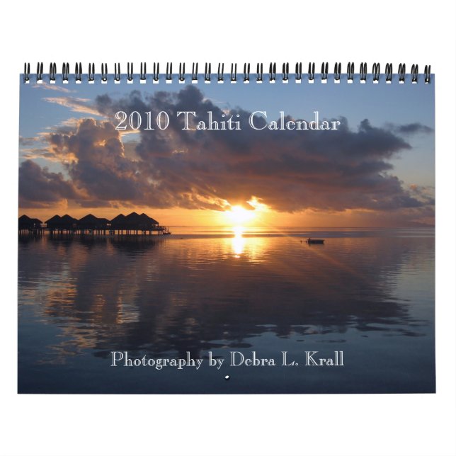 Tahiti kalender 2010 (Omslag)