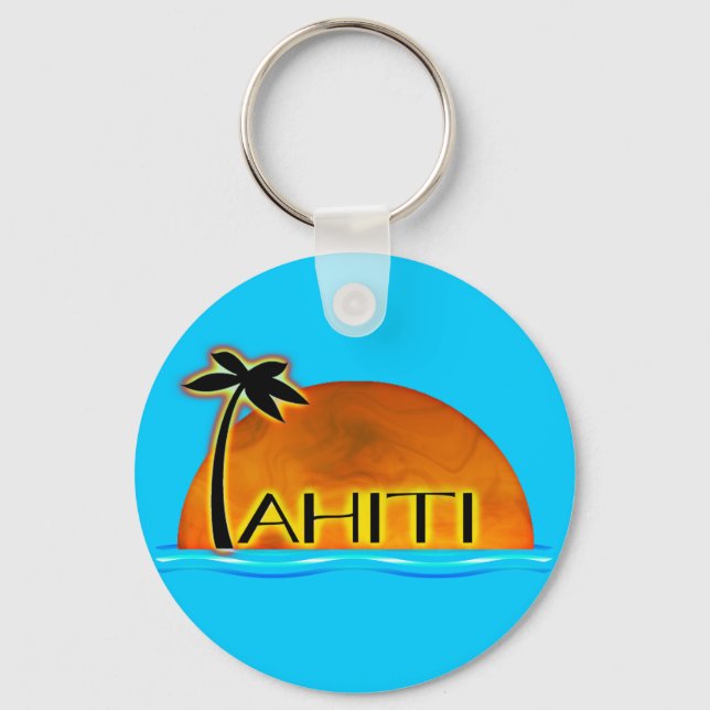 Tahiti Keychain Nyckelring (Framsida)
