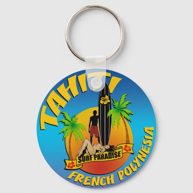 Tahiti Keychain Nyckelring (Framsida)