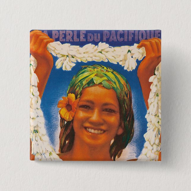 Tahiti ~ La Perle du Pacifique Knapp (Framsida)