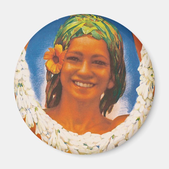 Tahiti ~ La Perle du Pacifique Magnet (Framsidan)