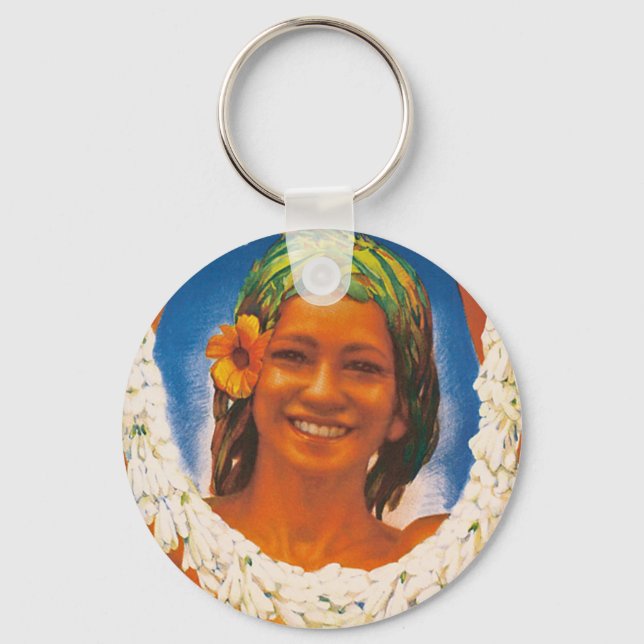 Tahiti ~ La Perle du Pacifique Nyckelring (Framsida)