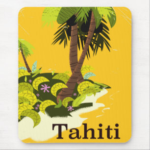 Tahiti Retro-reseaffisch Musmatta
