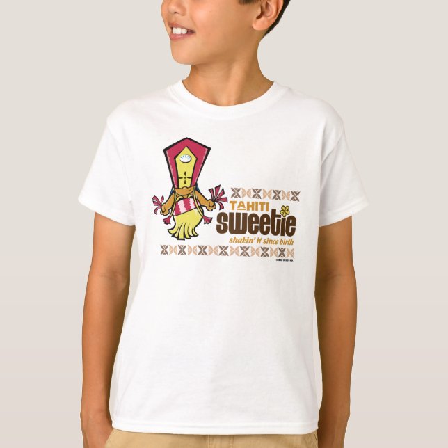 Tahiti Sweota Fullt-Färg 2 T Shirt (Framsida)