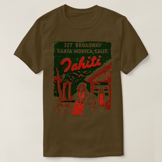Tahiti T Shirt (Design framsida)