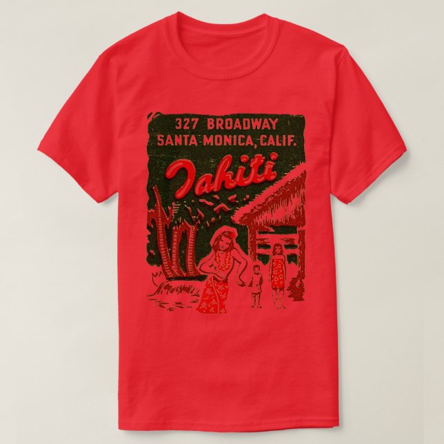 Tahiti T Shirt (Design framsida)