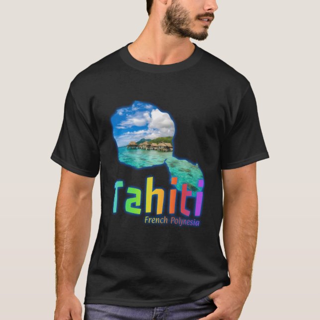 Tahiti Tropical Product Tahiti Fransk Polynesia T Shirt (Framsida)
