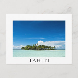 Tahiti, tropisk ö i Stilla havet Vykort