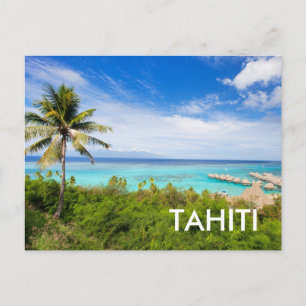 Tahiti Vykort