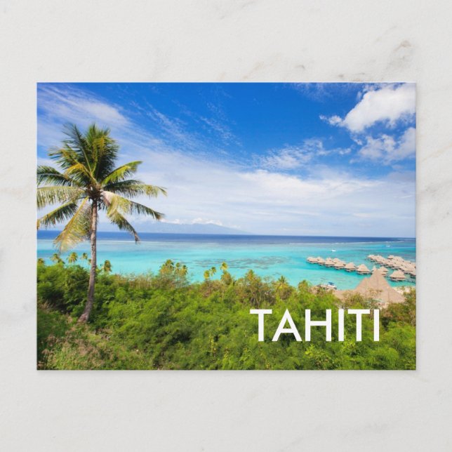 Tahiti Vykort (Framsida)