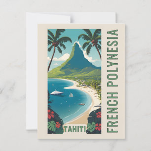 Tahiti Vykort